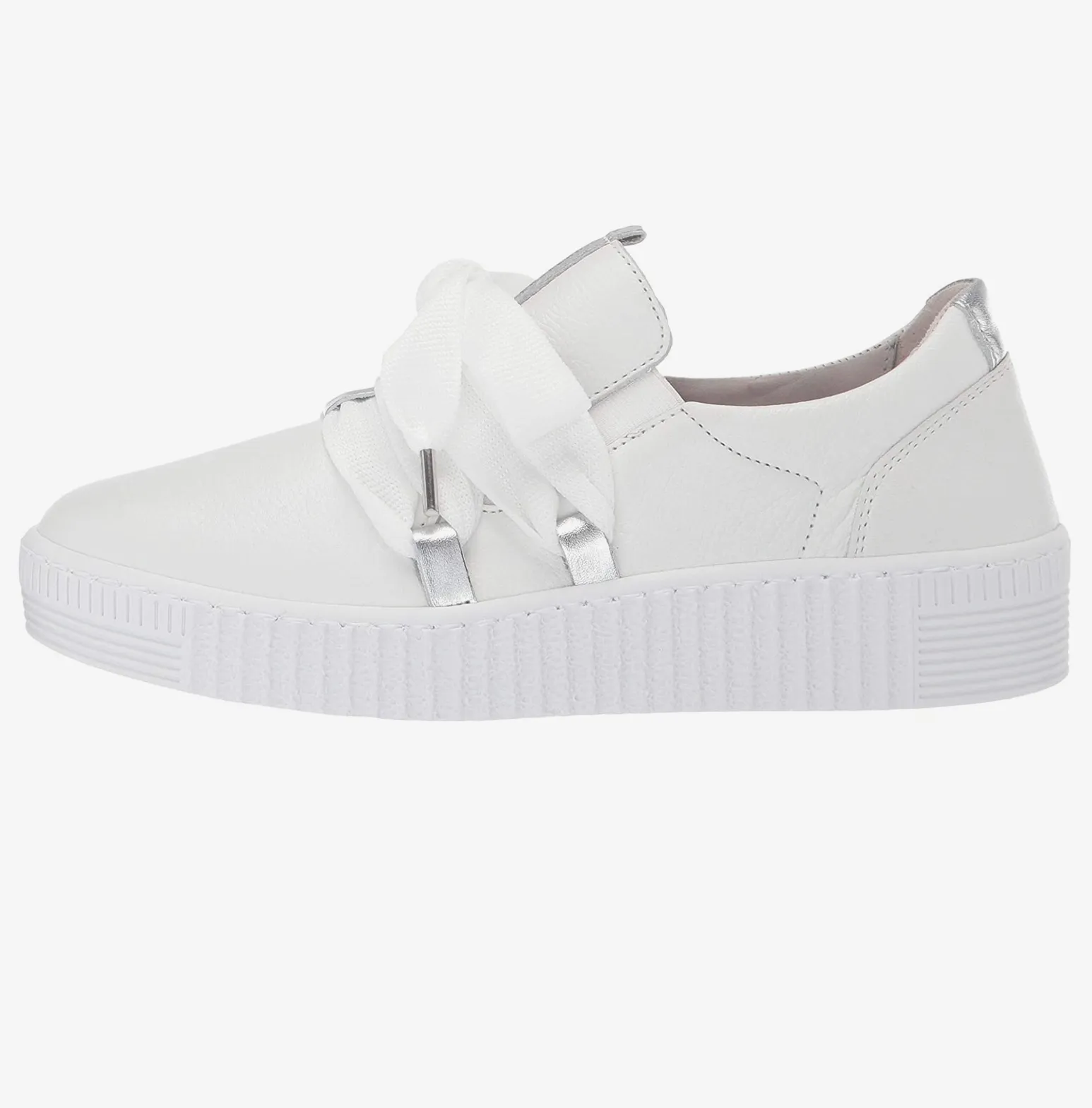 Ribbon Sneaker, White