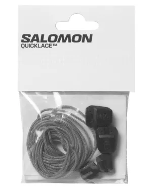 Salomon Quicklace Grey Relacing Kit - 2mm wide