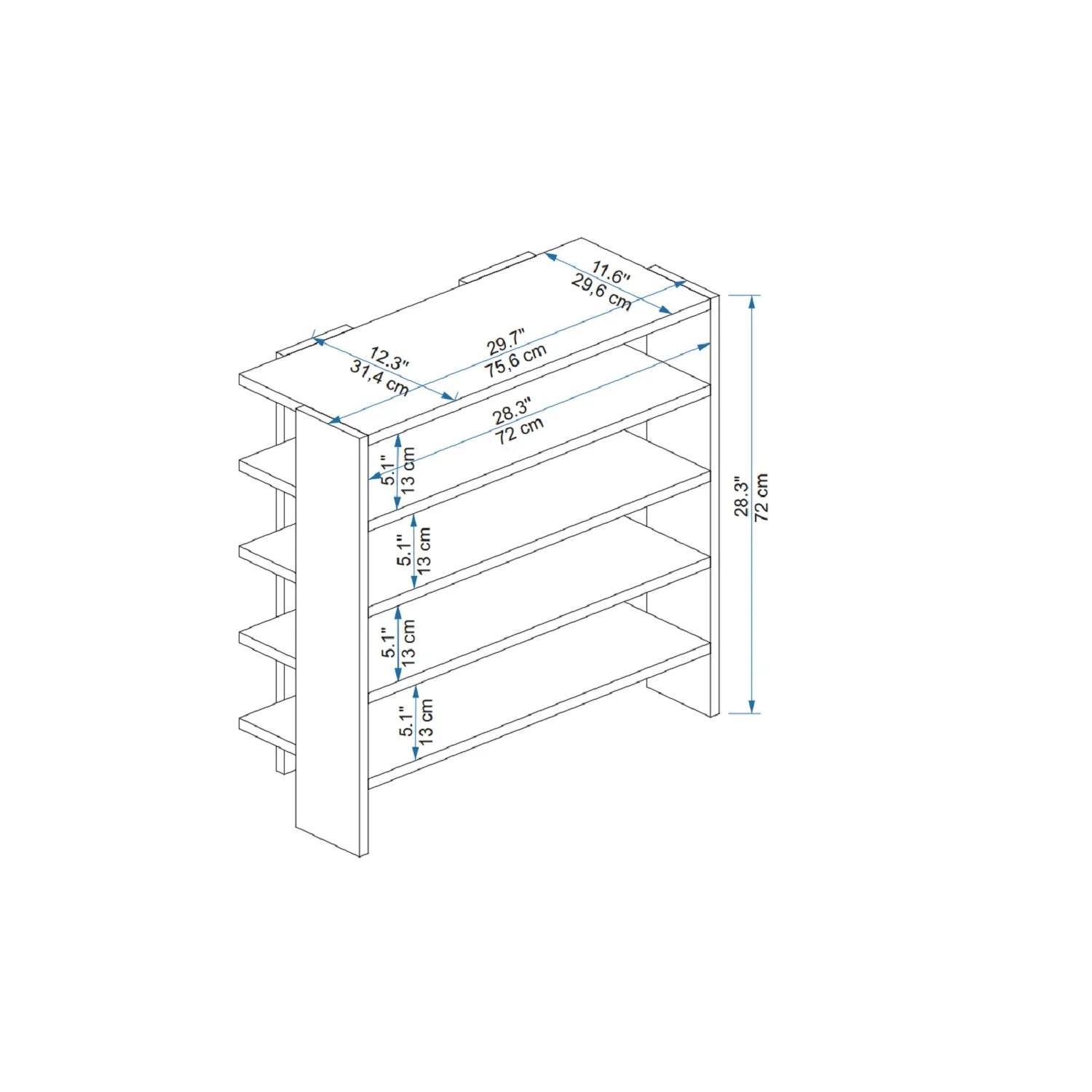 Shoe Storage Shelf Lindita