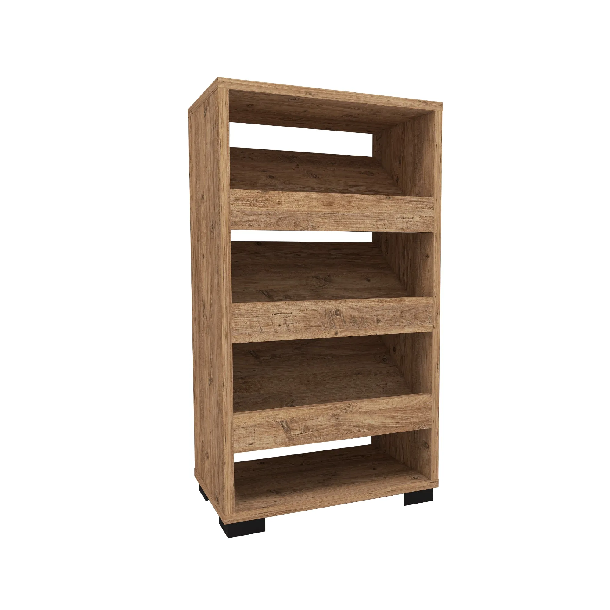 Shoe Storage Shelf with Cabinet Leslie