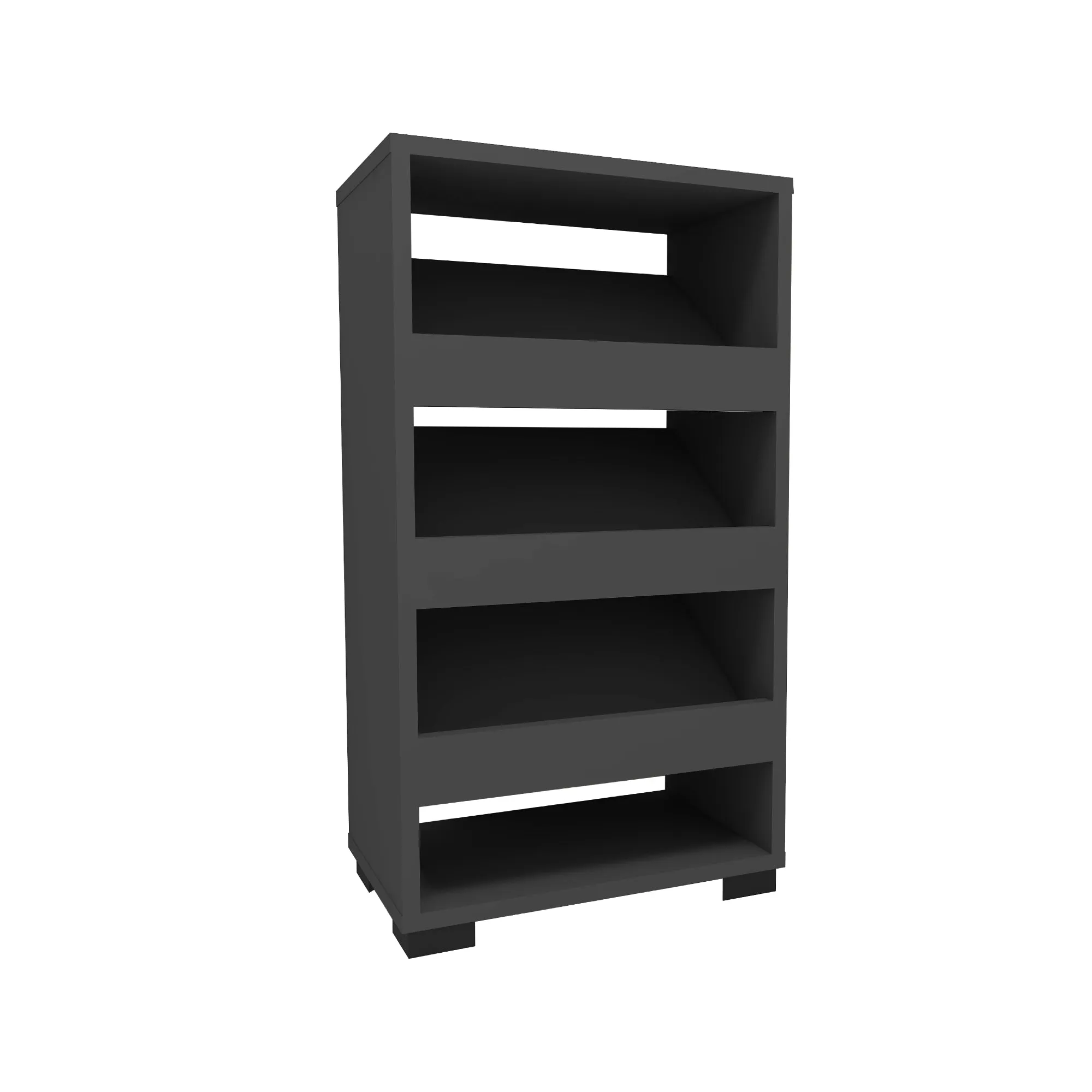 Shoe Storage Shelf with Cabinet Leslie