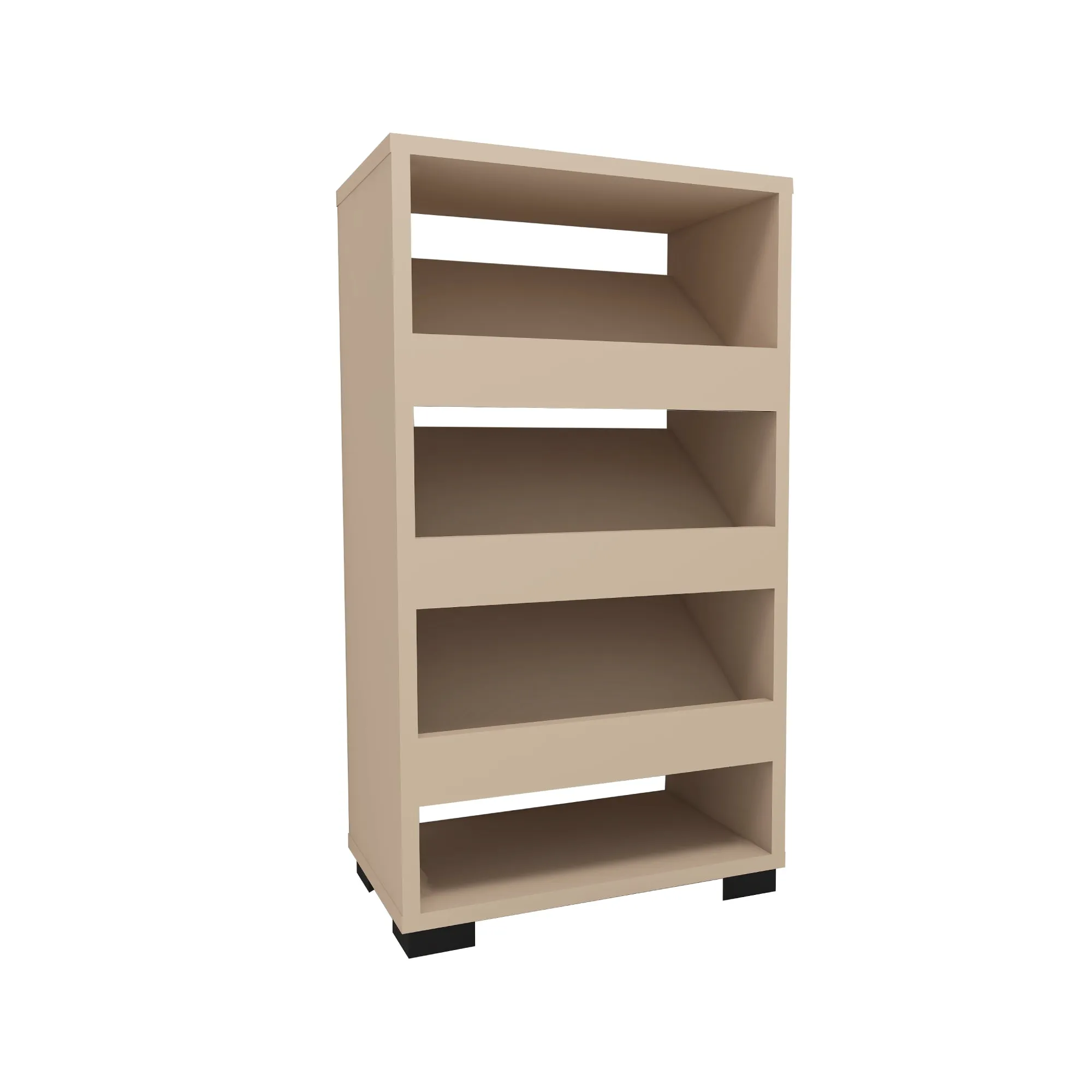 Shoe Storage Shelf with Cabinet Leslie