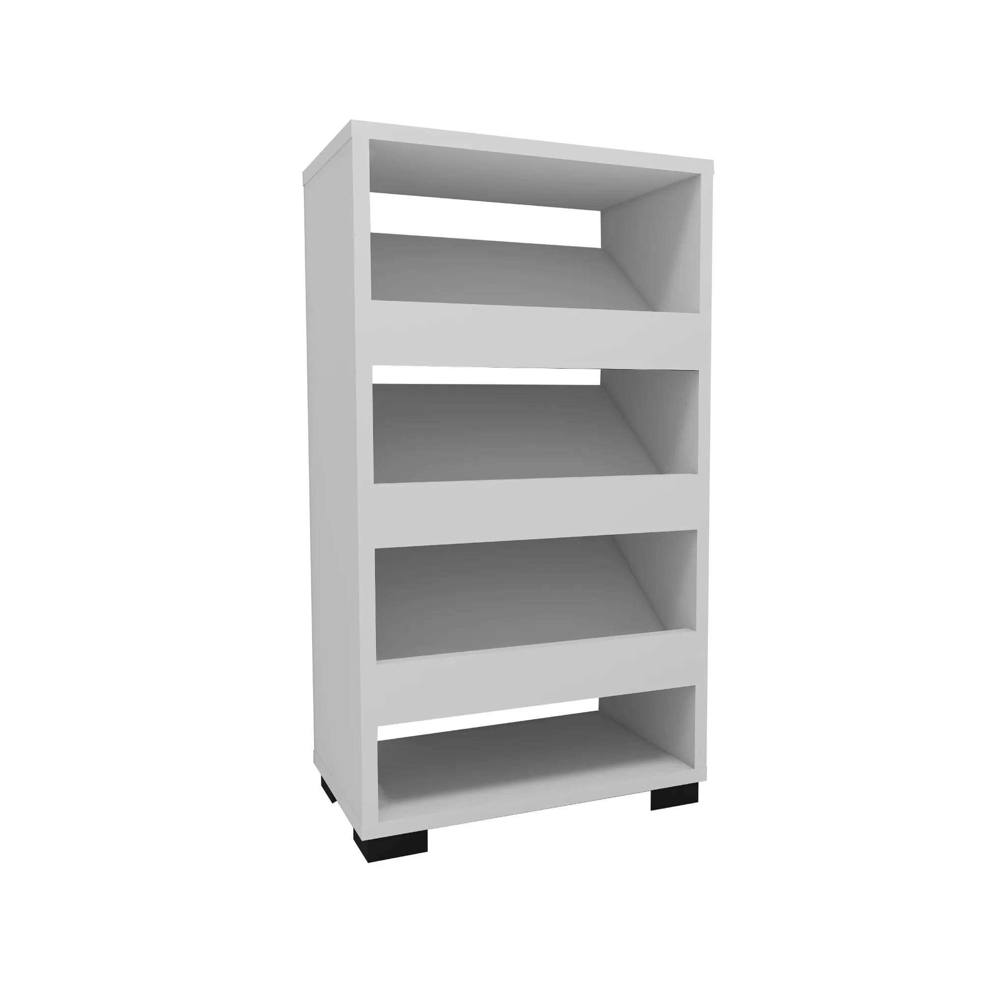 Shoe Storage Shelf with Cabinet Leslie