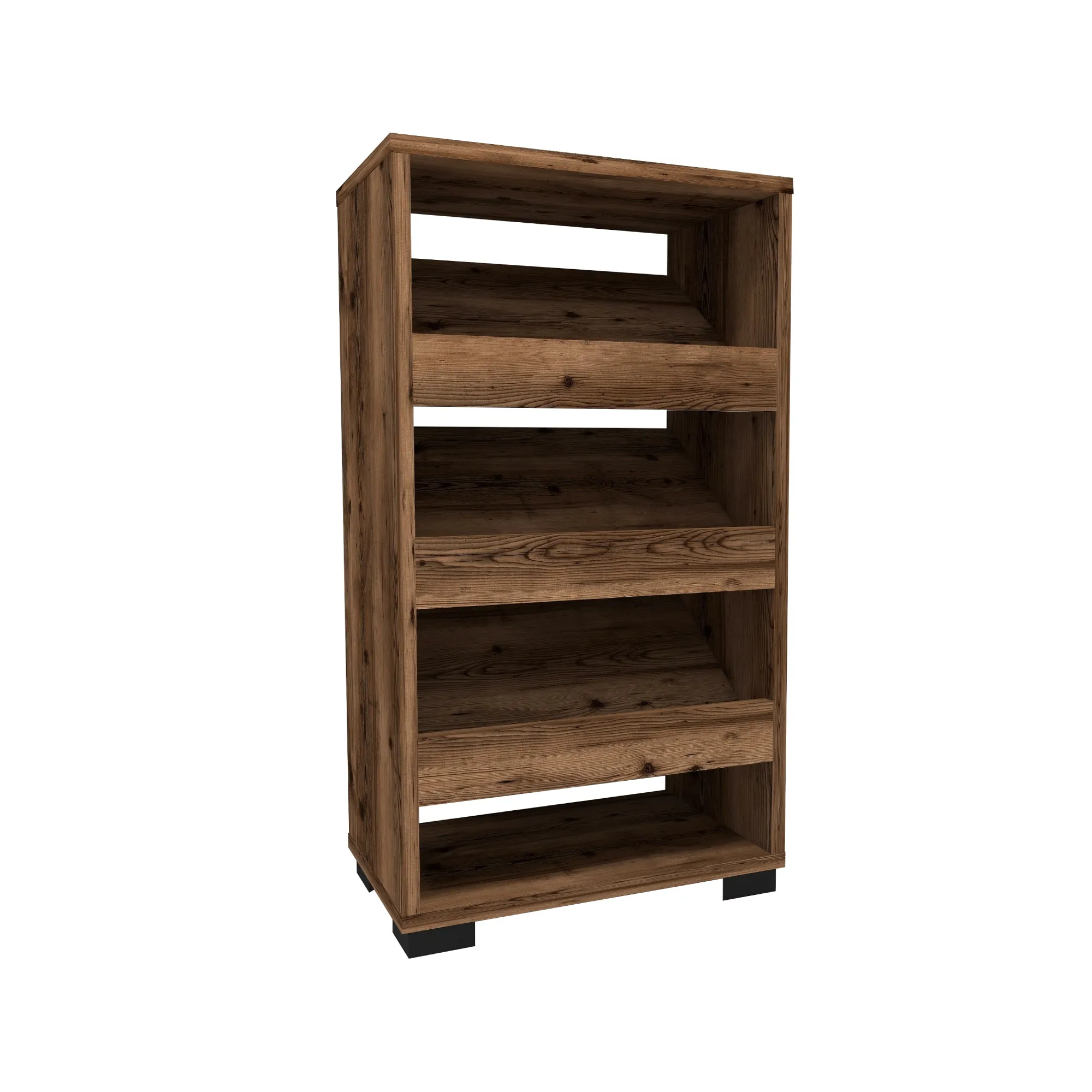 Shoe Storage Shelf with Cabinet Leslie