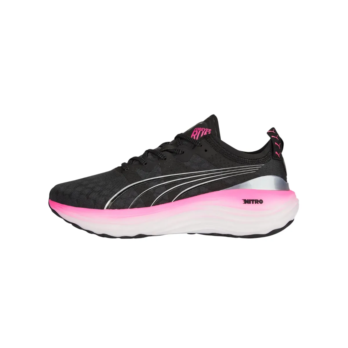 Shoes Puma ForeverRun Nitro Black Pink  Women's