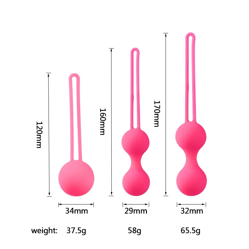 Silicone Kegel Toning Set