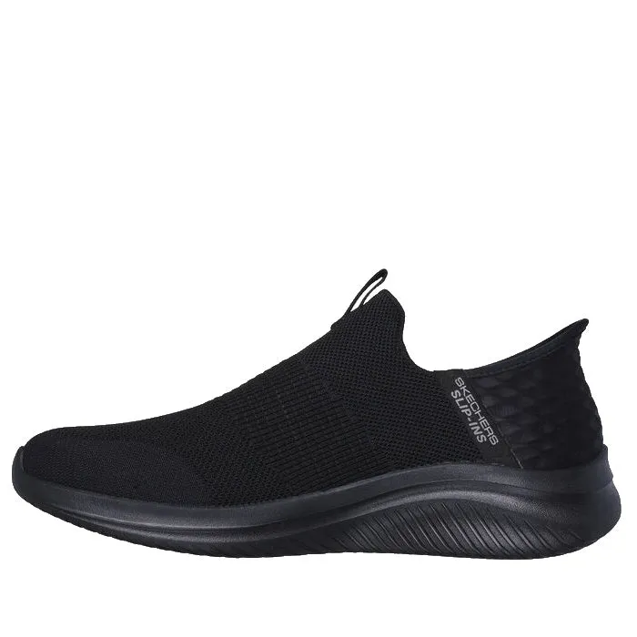 Skechers Mens Slip Ins Ultra Flex 3.0 Smooth Step Black