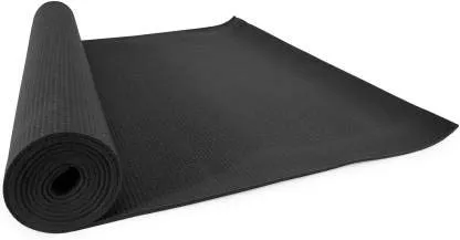 Sterling Anti Skid Yoga Mat for Men and Women (Black)