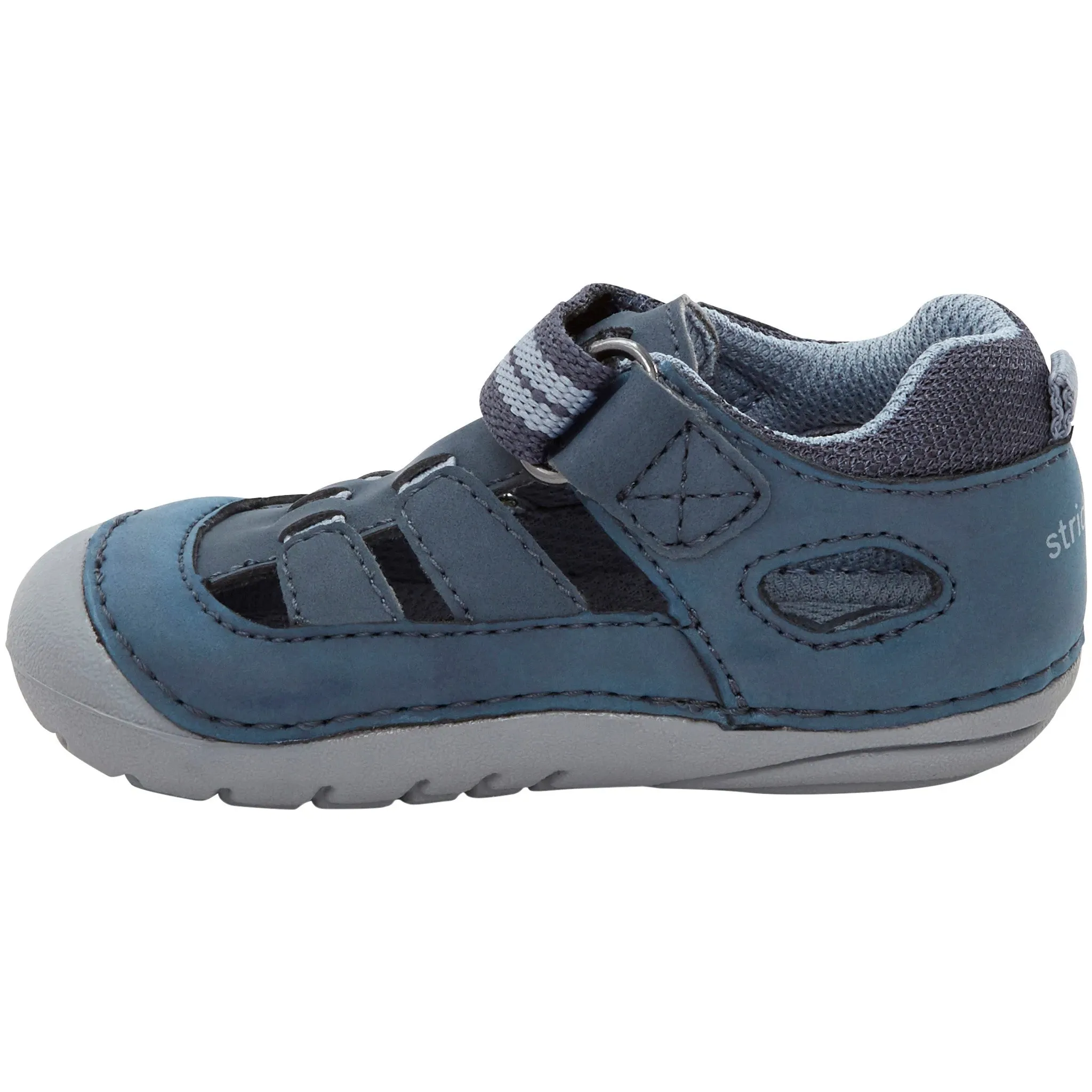 Stride Rite Dark Blue Sonny Soft Motion Baby Sandal