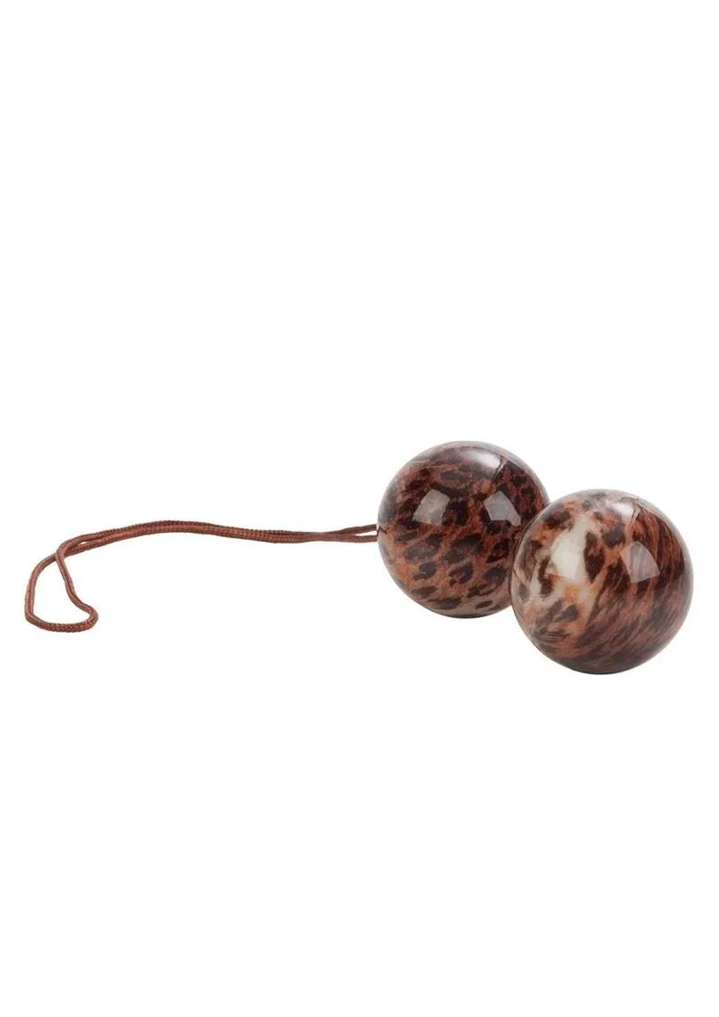 The Leopard Duotone Kegel Balls