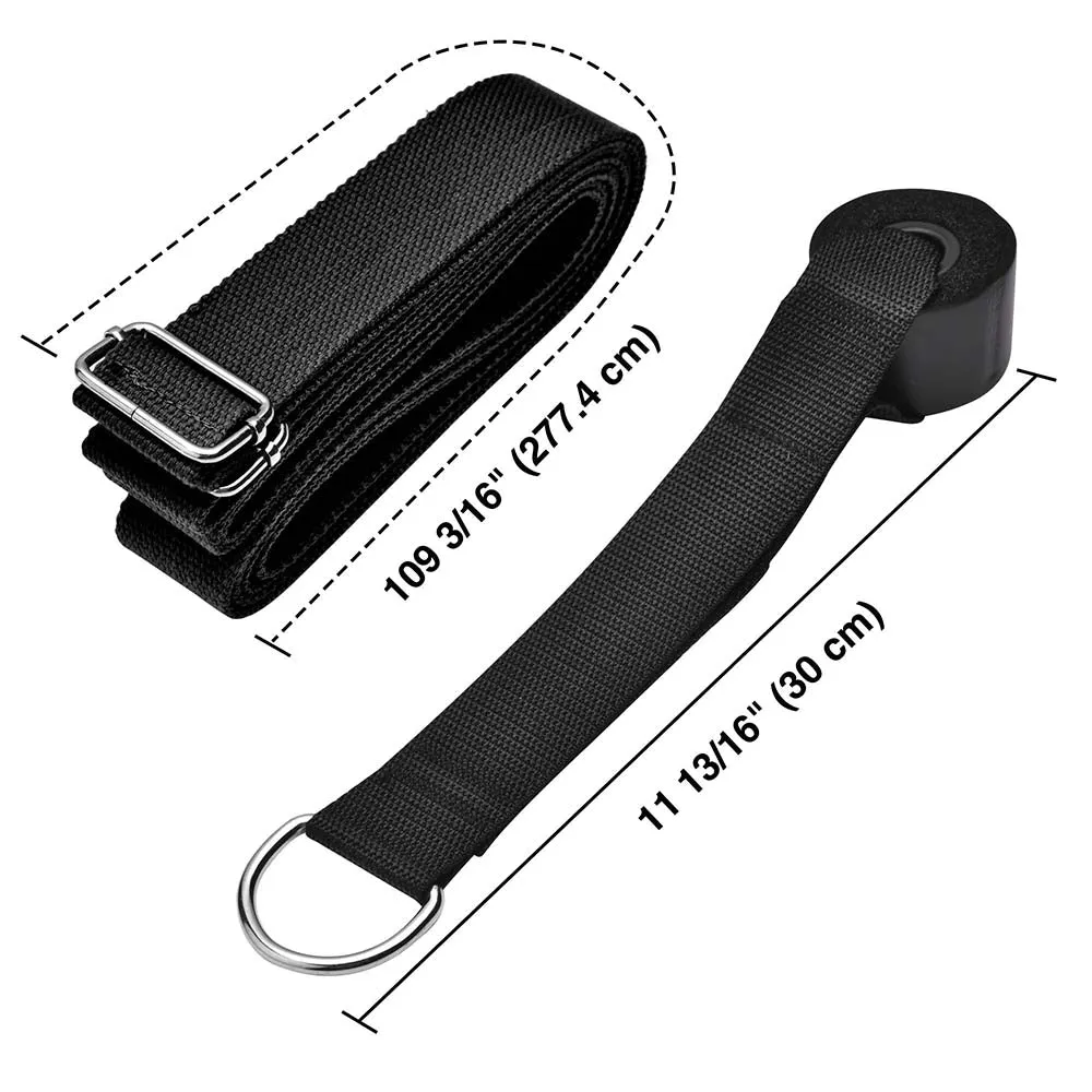 TheLAShop Door Stretch Strap Doorway Yoga Trapeze Belt Anchor