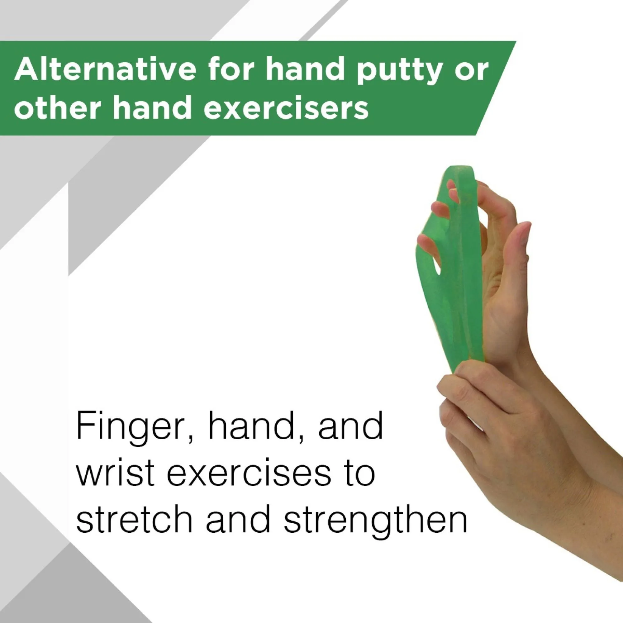 TheraBand Hand Xtrainer - MEDIUM (GREEN), Non-Latex Hand Exerciser for Progressive Hand Therapy