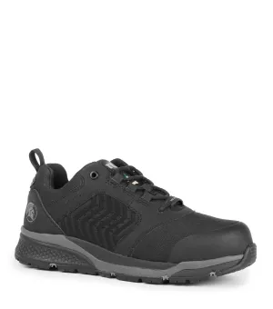 Trainer EFit, Black | Athletic Work Shoes | Metal Free & Lightweight