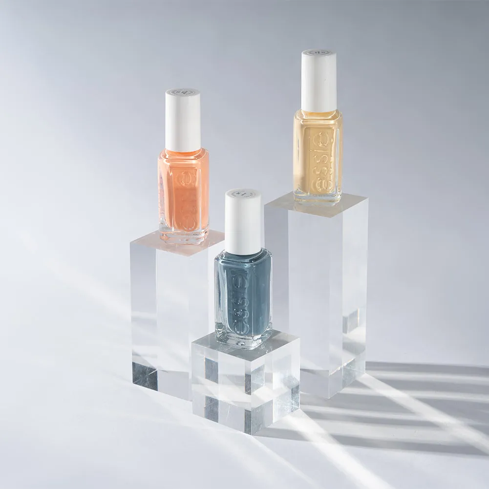 Transparent Block & Cube Minimal Styling Product Photography Acrylic Prop - Trio Pack