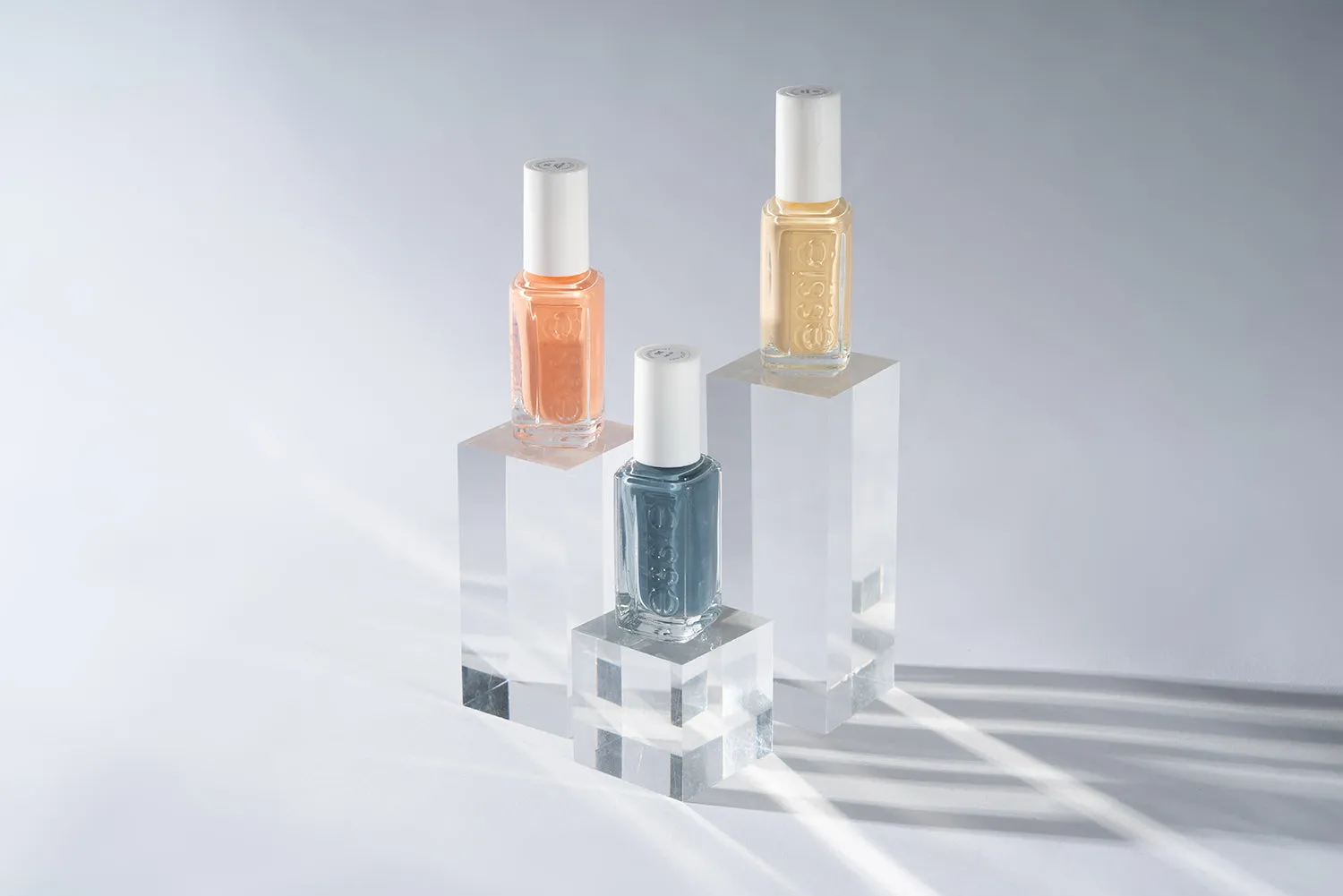 Transparent Block & Cube Minimal Styling Product Photography Acrylic Prop - Trio Pack