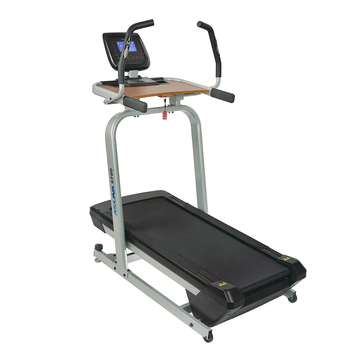 Treadmill Workstation Desk with Auto Incline at 40% Max, Wide Treadmill and USB Charging Function