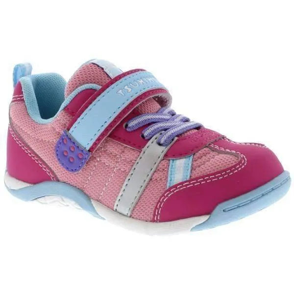 Tsukihoshi KAZ Lightweight Girls Running Shoes (Machine Washable)