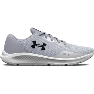 Under Armour Women's Charged Pursuit 3, Halo Gray/Black, 7.5 Medium US