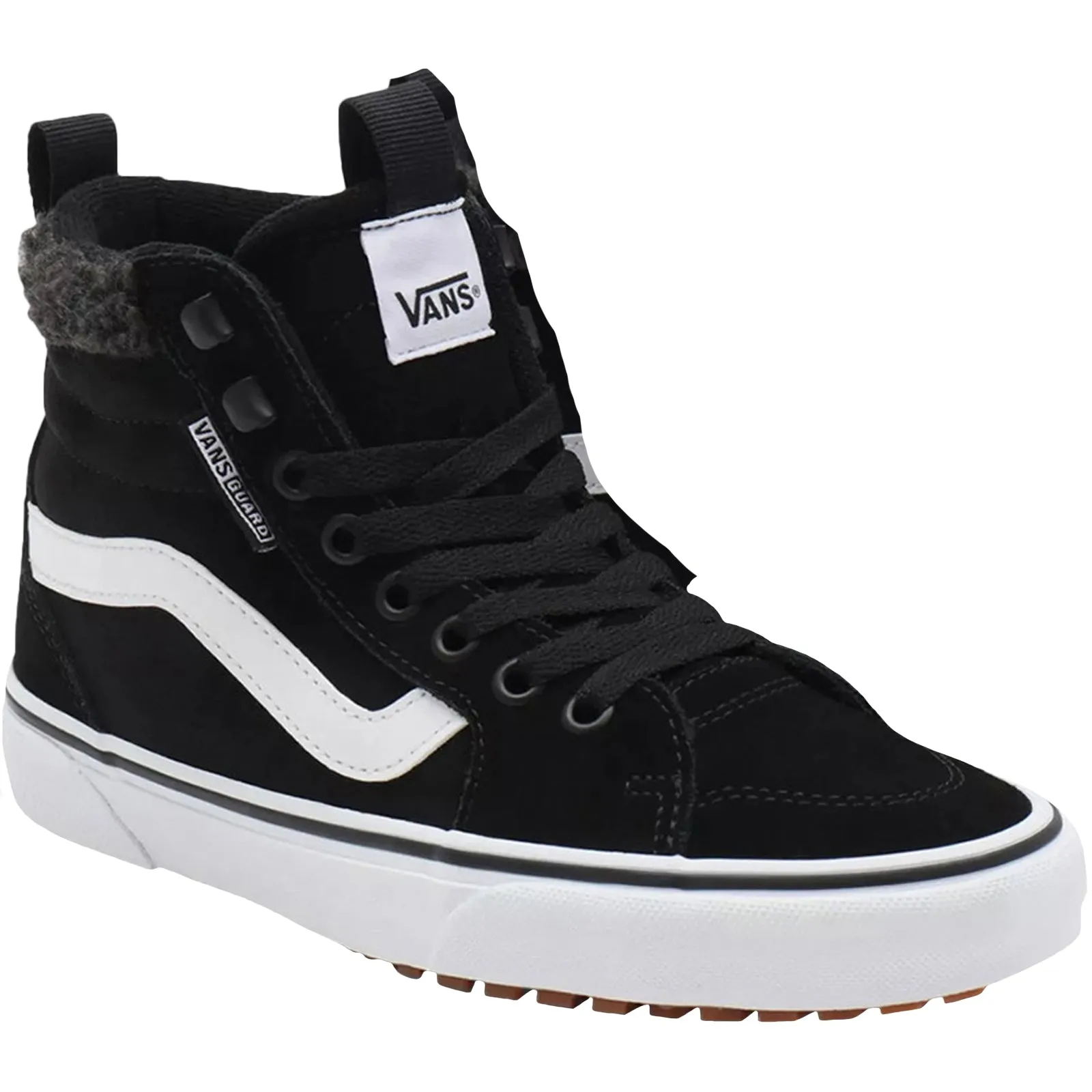 Vans Womens Filmore High Top Vansguard Suede Trainers - Black