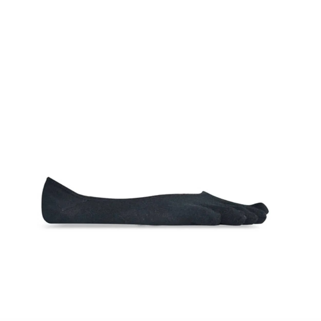 Vibram Ghost Low Profile Toe Socks Black