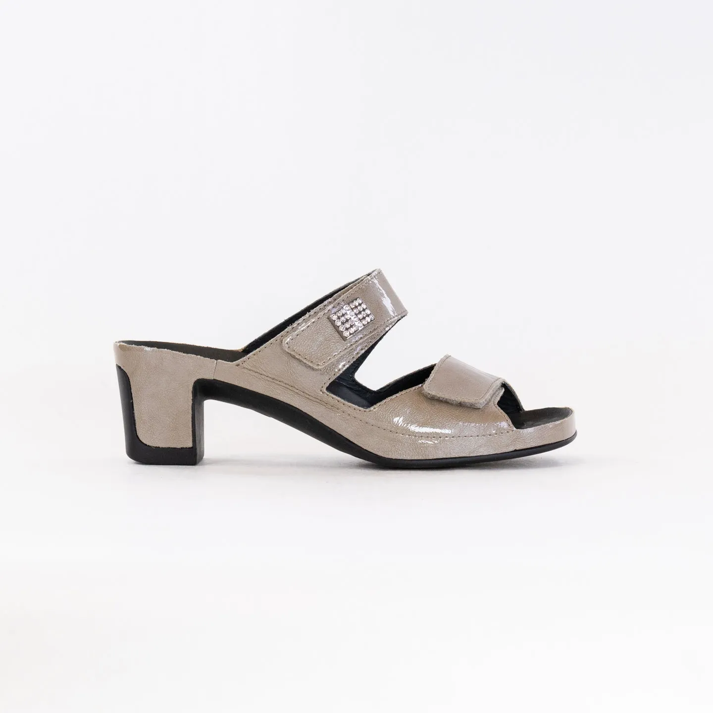 Vital Joy Mule Sandal (Women's) - Apache Taupe Patent Leather