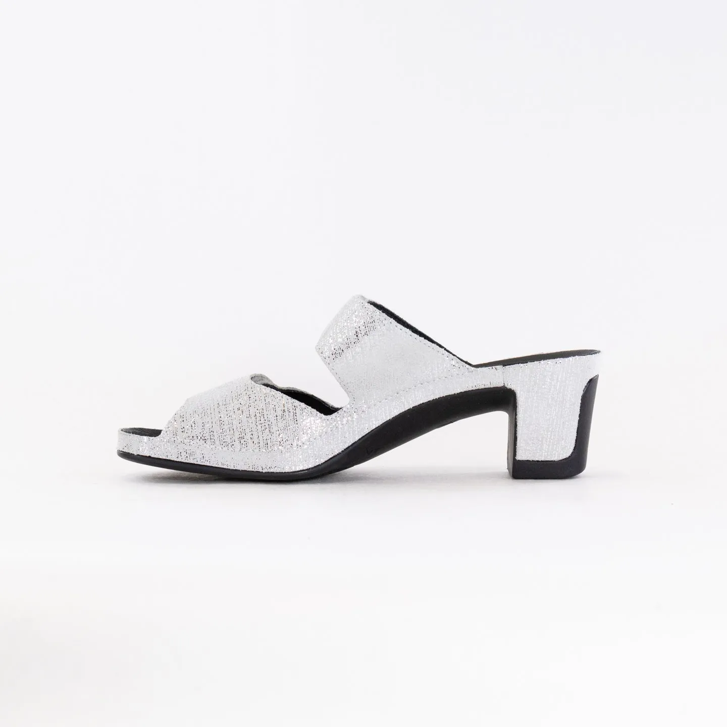 Vital Joy Mule Sandal (Women's) - Silver Metallic Leather