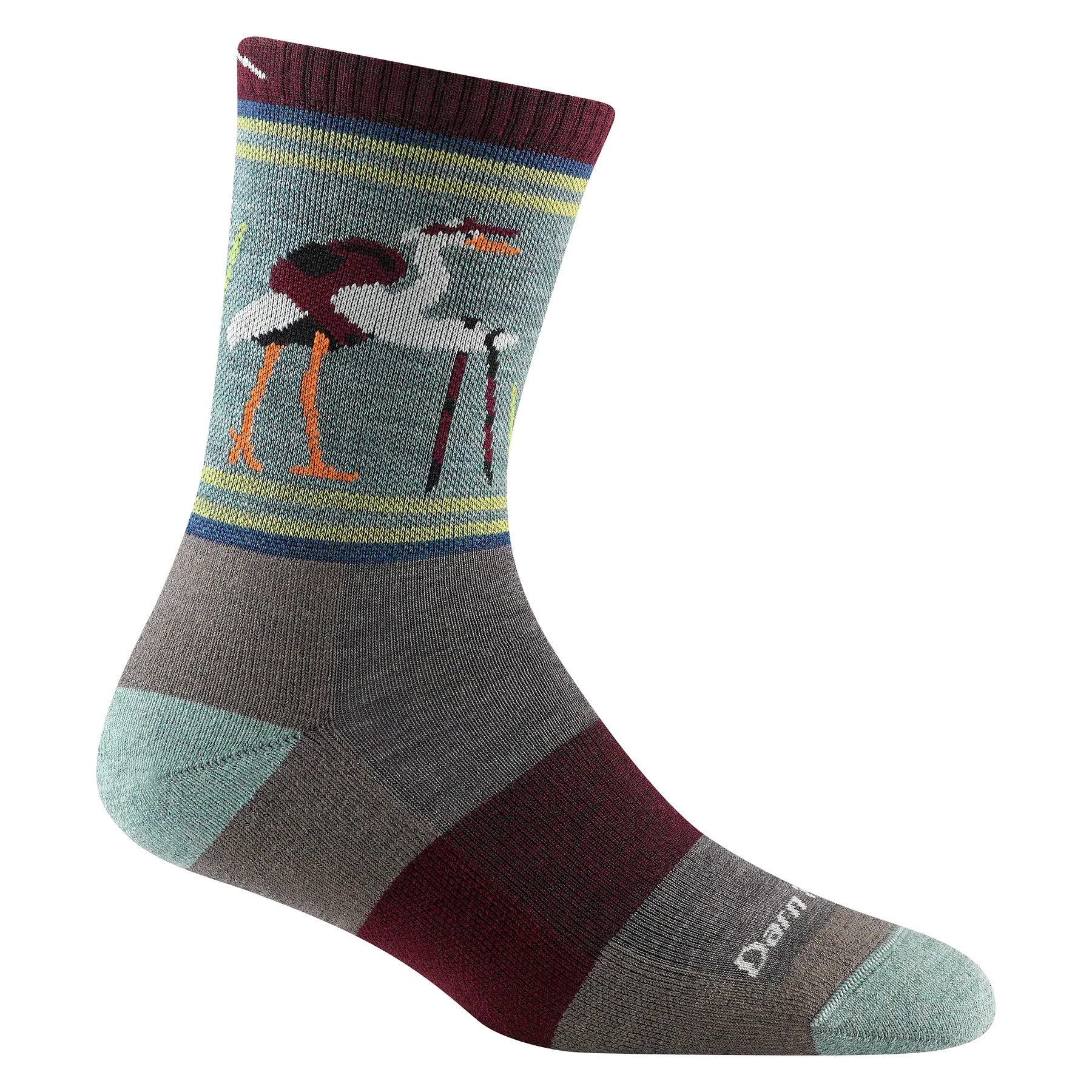 Women's Critter Club Micro Crew Lightweight Hiking Sock