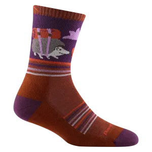 Women's Critter Club Micro Crew Lightweight Hiking Sock