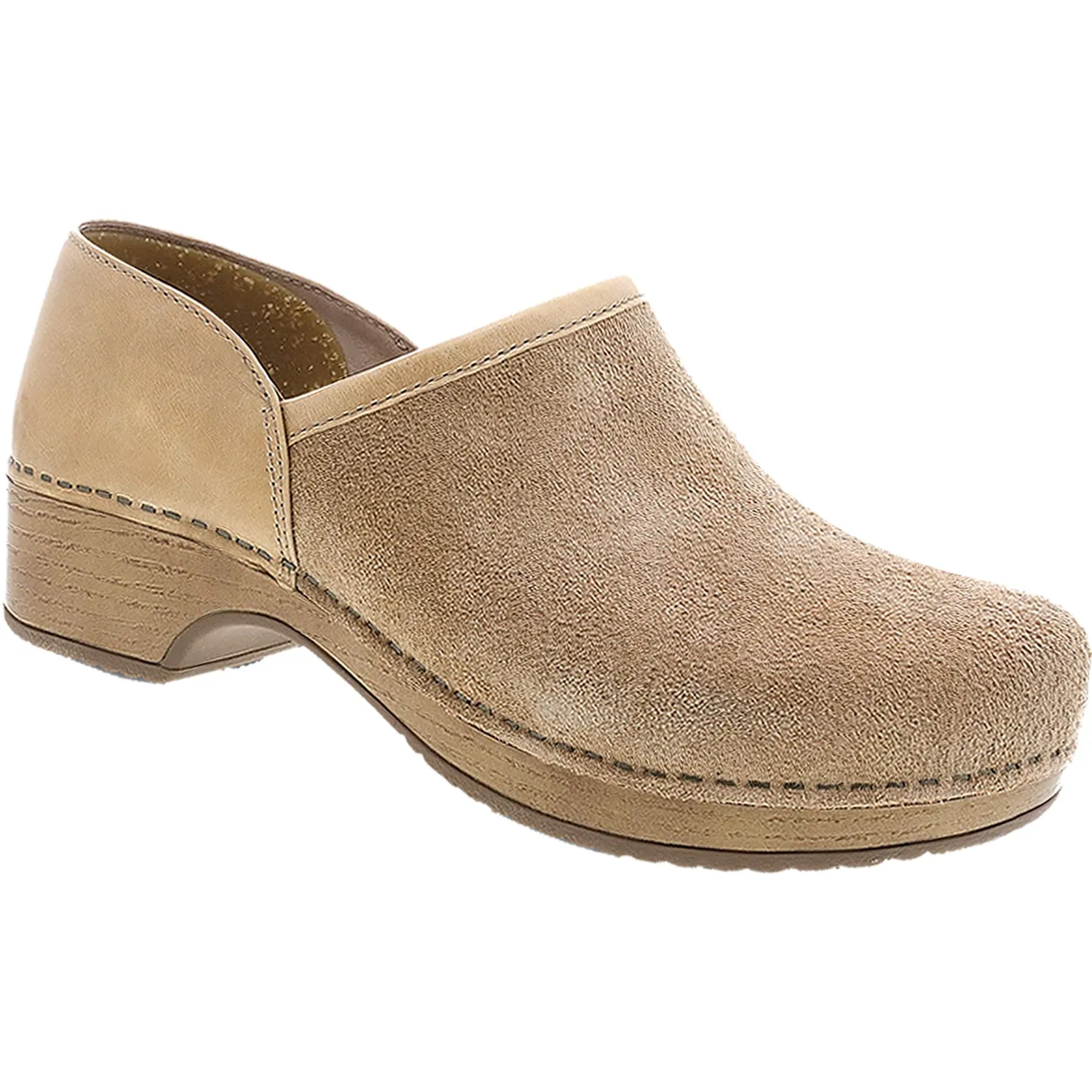 Women's Dansko Brenna Sand Full Grain Suede