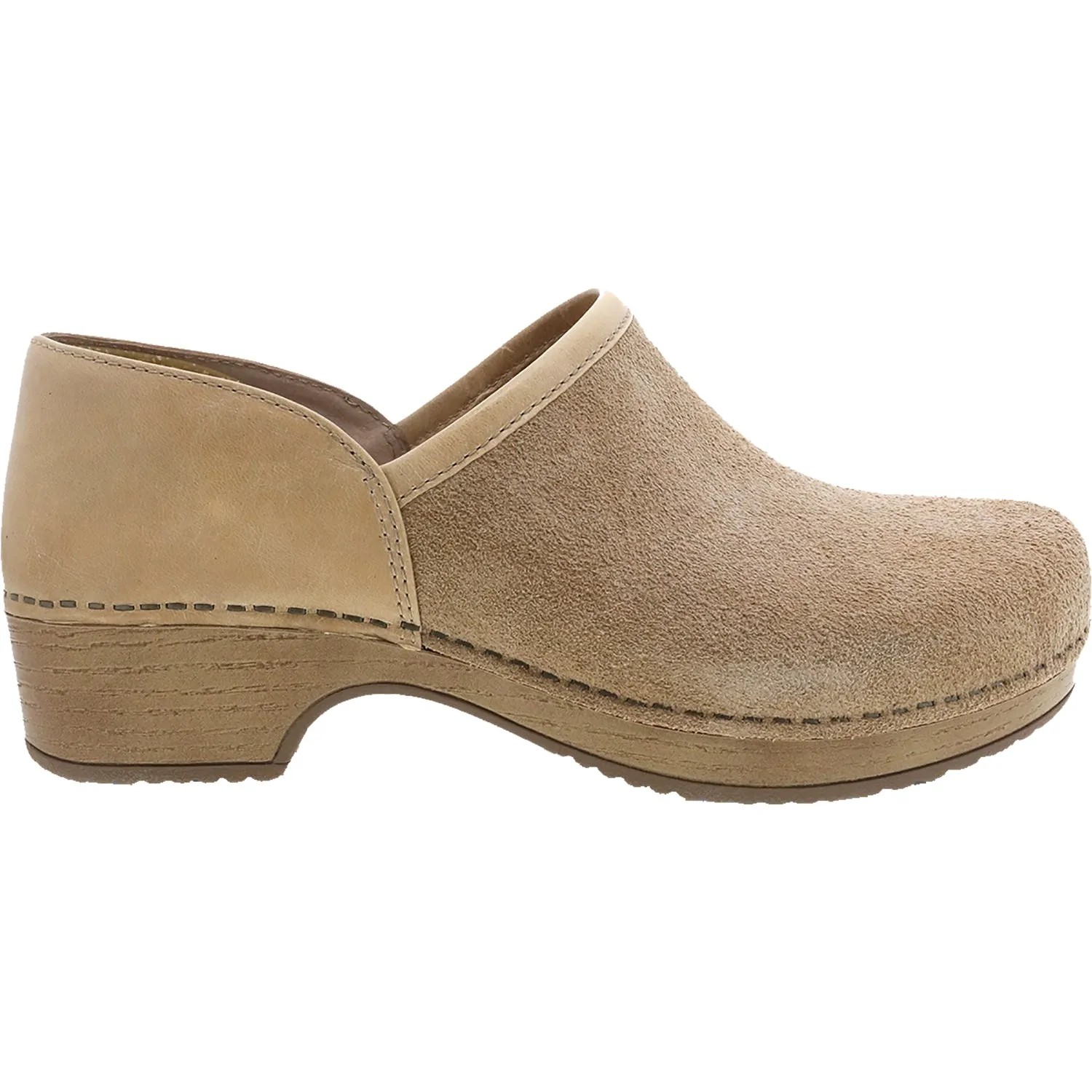 Women's Dansko Brenna Sand Full Grain Suede