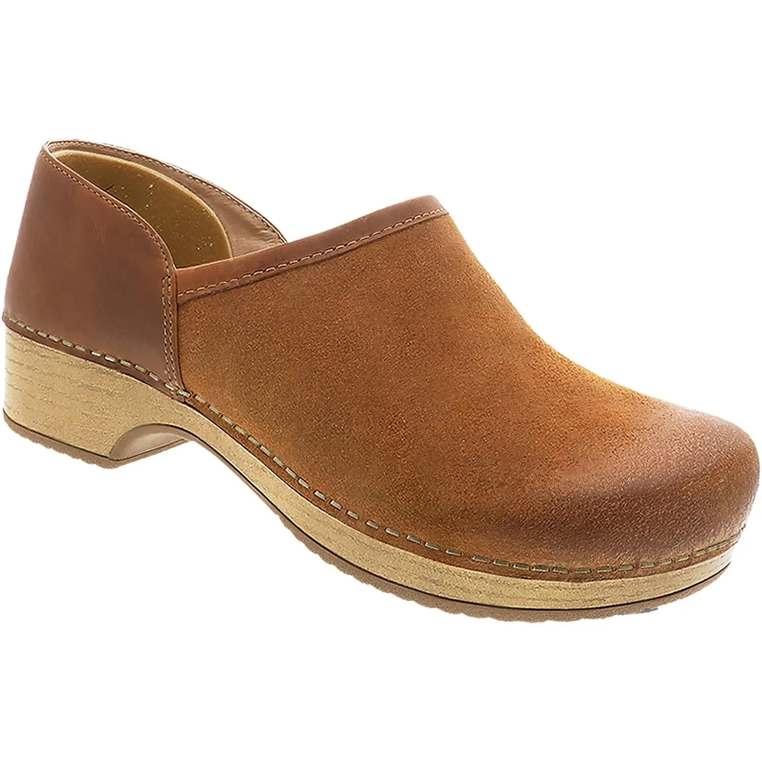 Women's Dansko Brenna Tan Burnished Suede