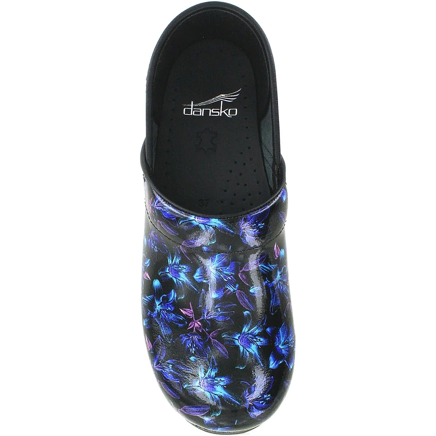 Women's Dansko Professional Clog Night Bloom Patent Leather