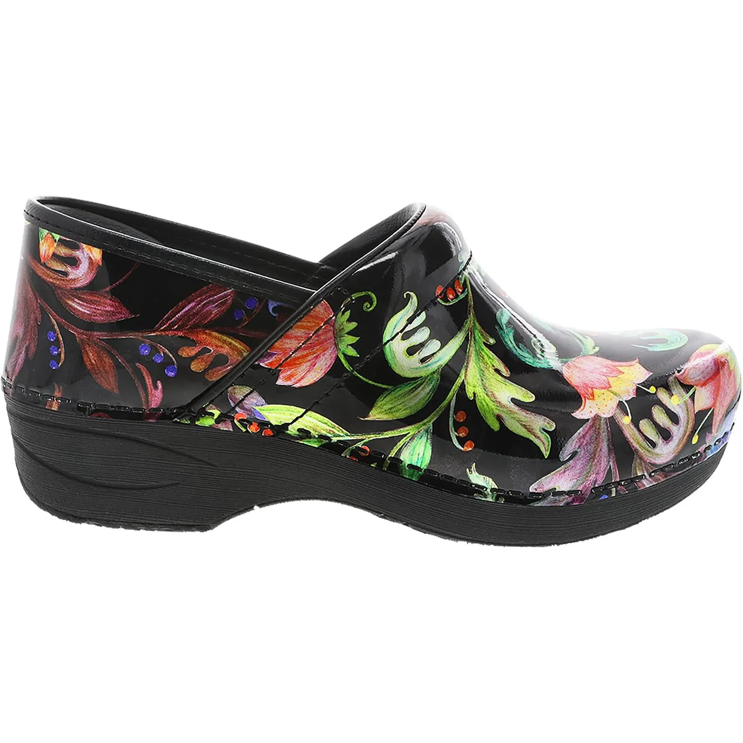 Women's Dansko XP 2.0 Metallic Floral Patent Leather