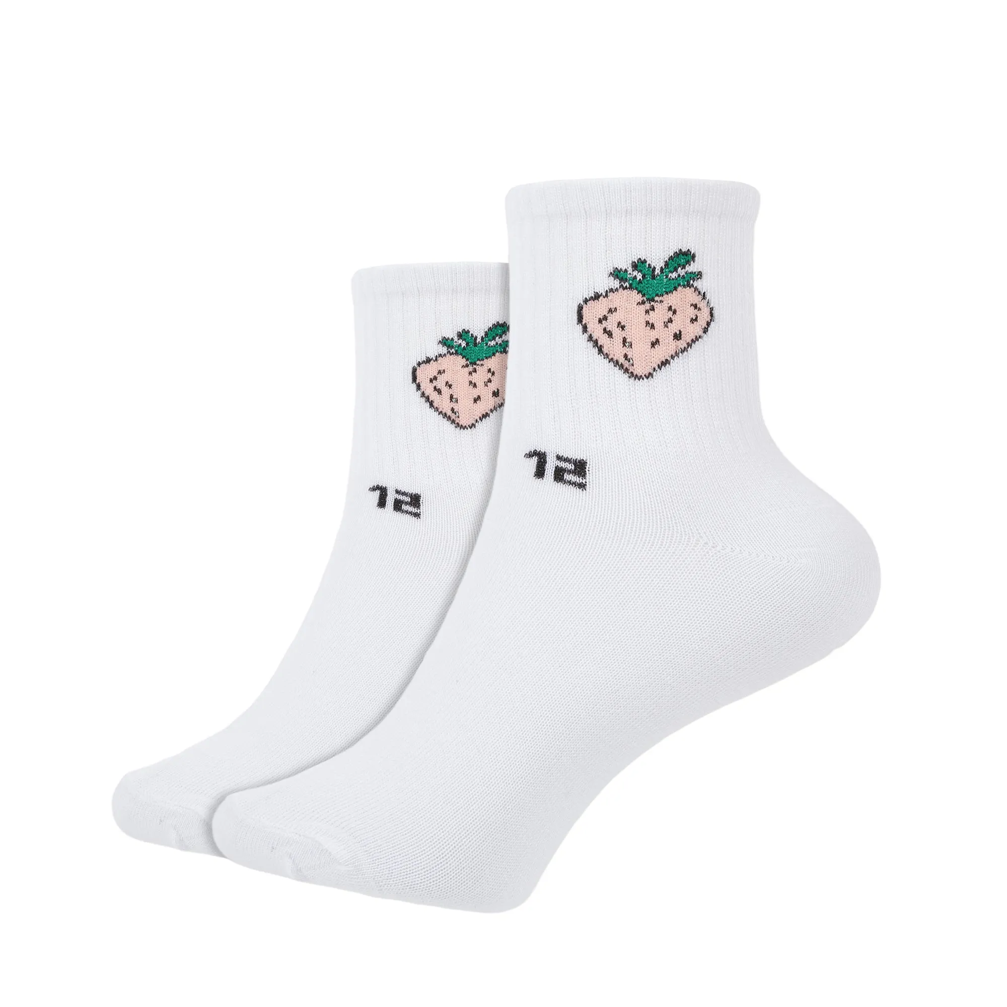 Womens Fruit Series Quarter Length Socks