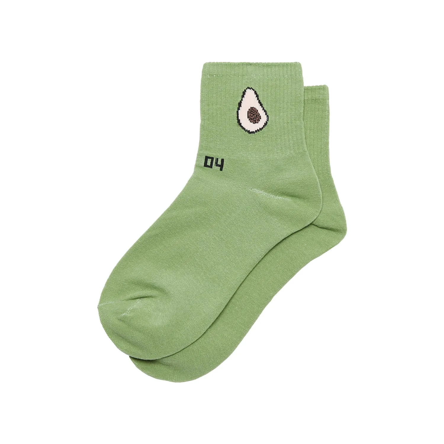 Womens Fruit Series Quarter Length Socks