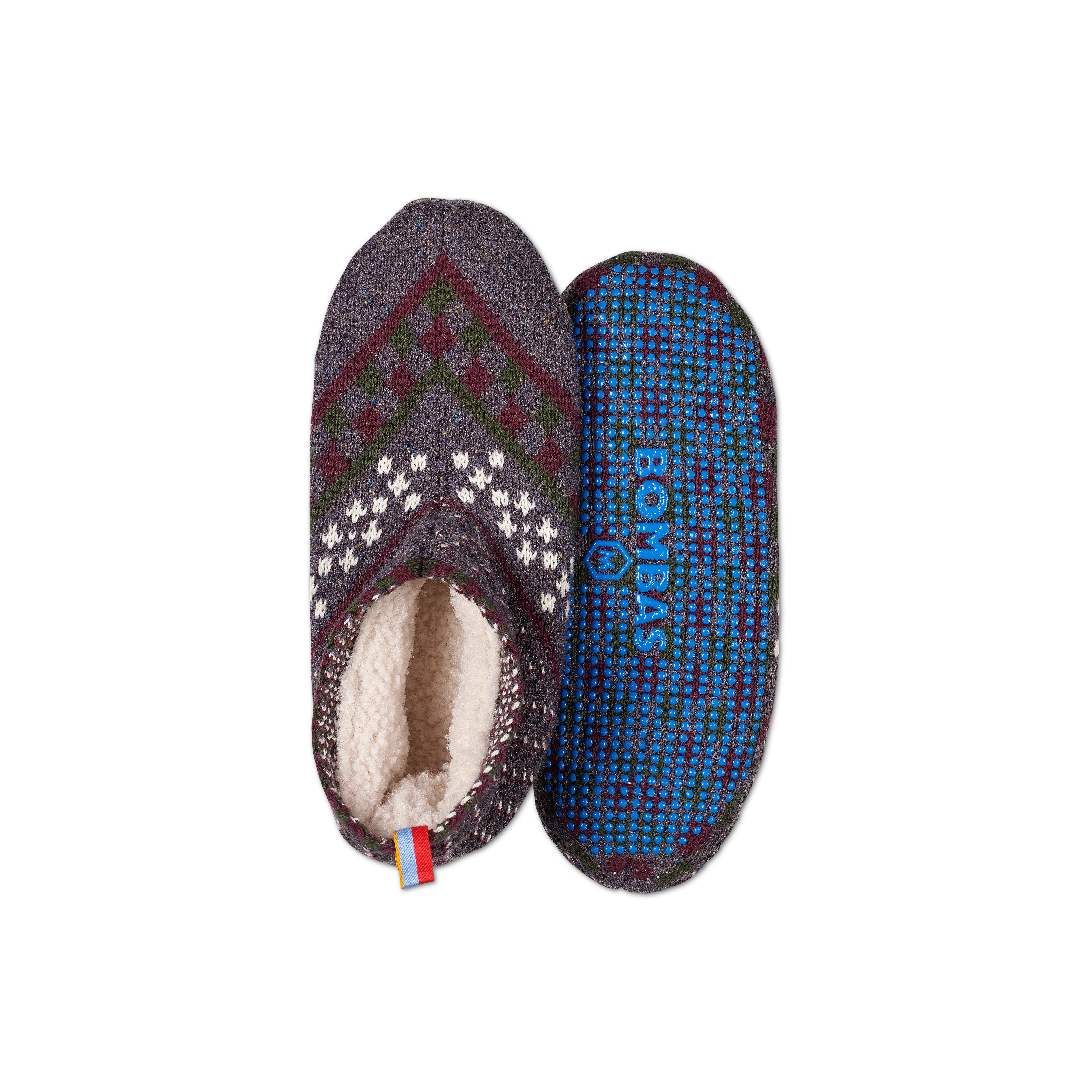 Women's Gripper Slipper - Sherpa-Lined