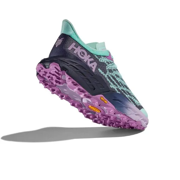 Womens Hoka Speedgoat 5 - Sunlit Ocean / Night Sky