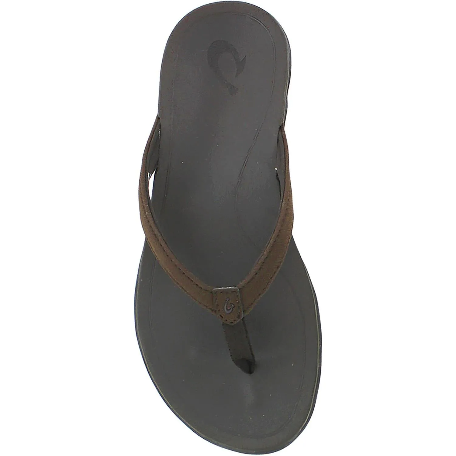 Women's OluKai Ho'Opio Dark Java/Dark Java Synthetic