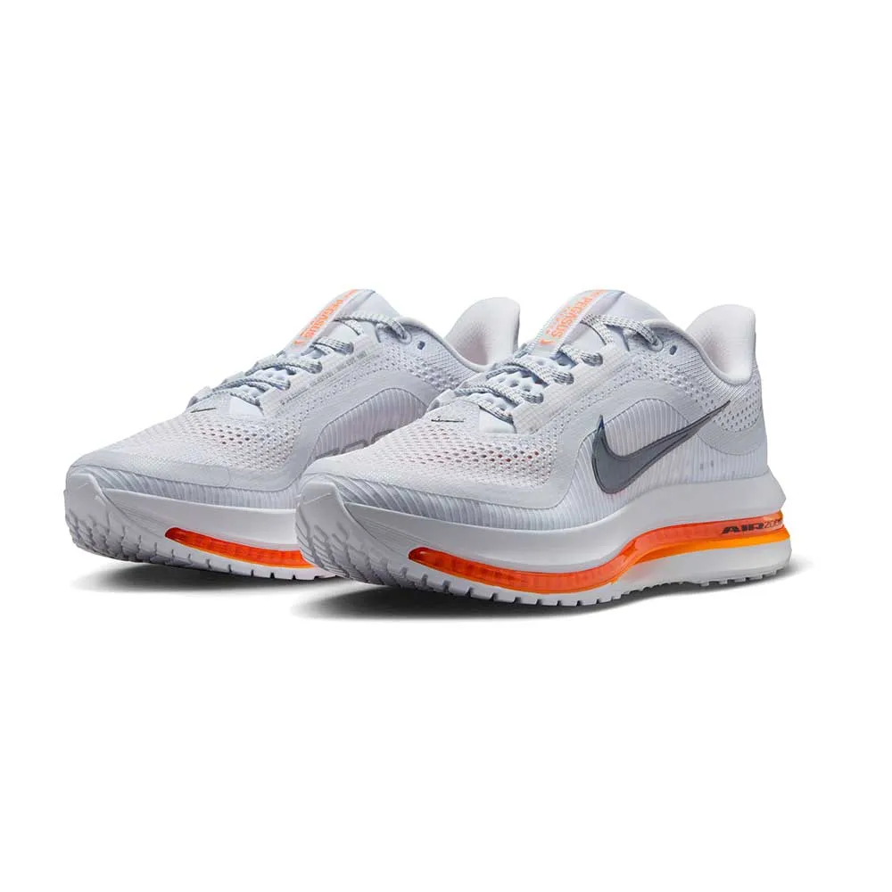 Women's Pegasus Premium Running Shoe - Football Grey/Multi Color/Total Orange - Regular (B)