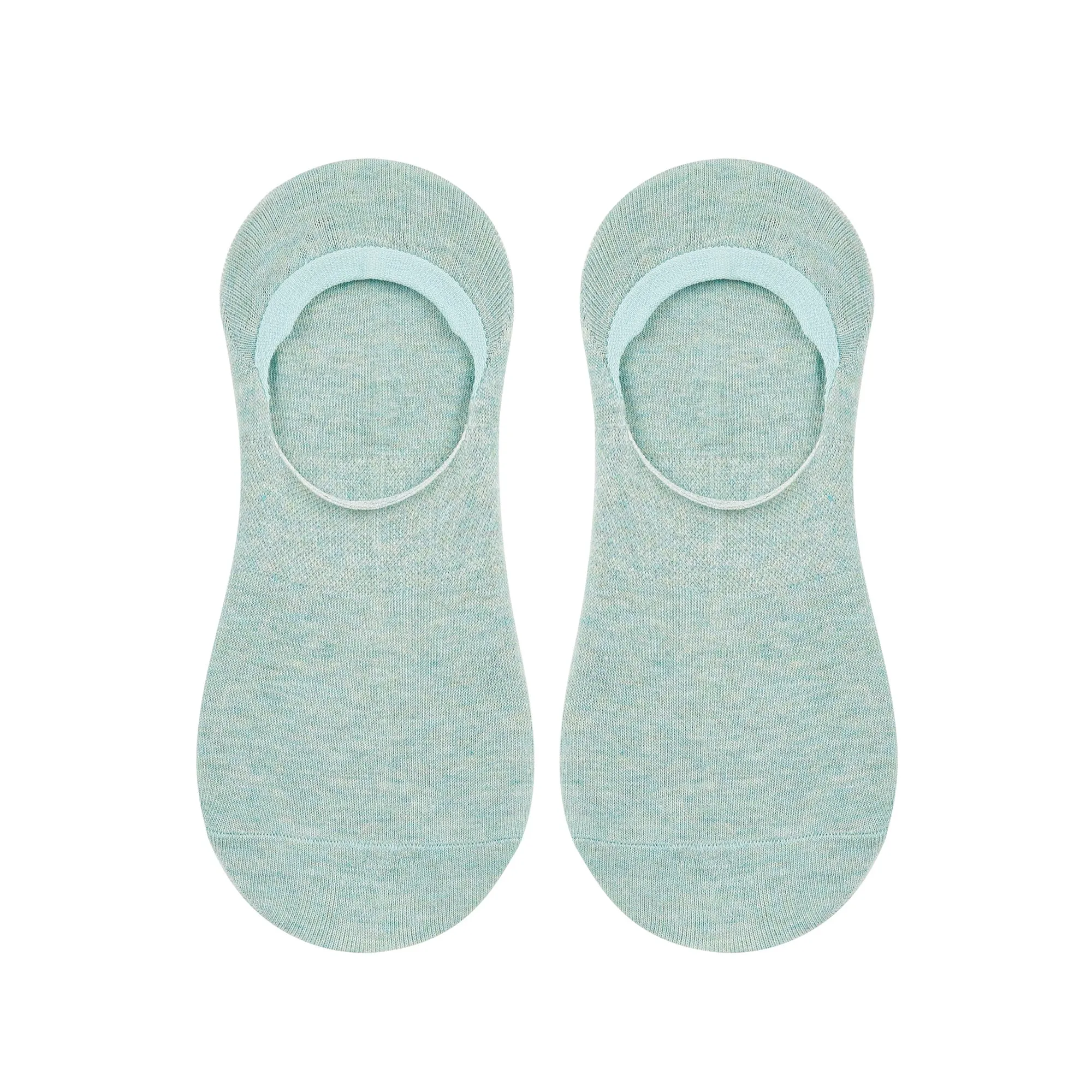 Women's Plain Candy Colored Invisible Foot Socks