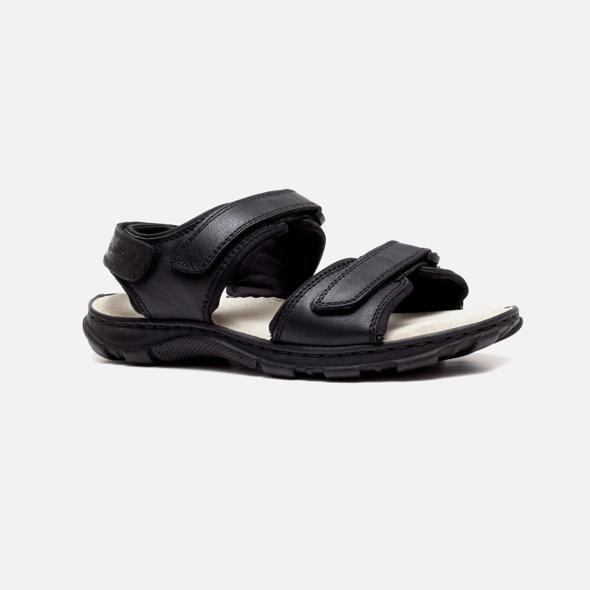 Womens Wide Fit James Leather Sandals by Tredd Well