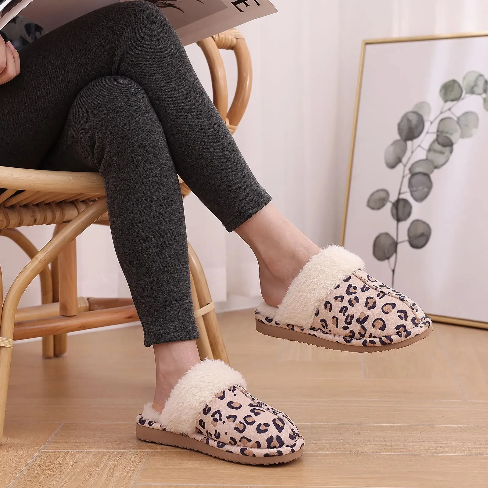 Women's Winter Fur Slippers