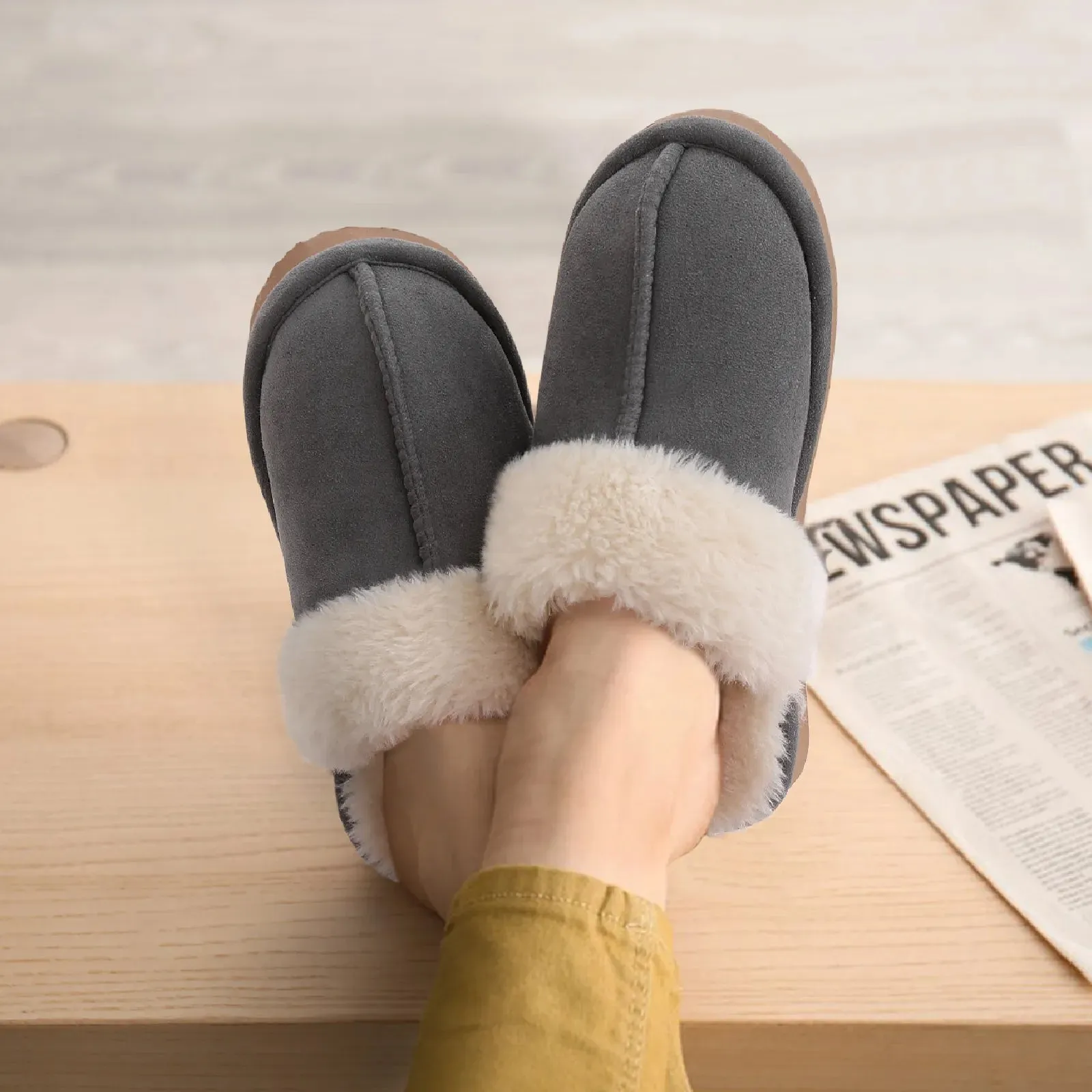 Women's Winter Fur Slippers