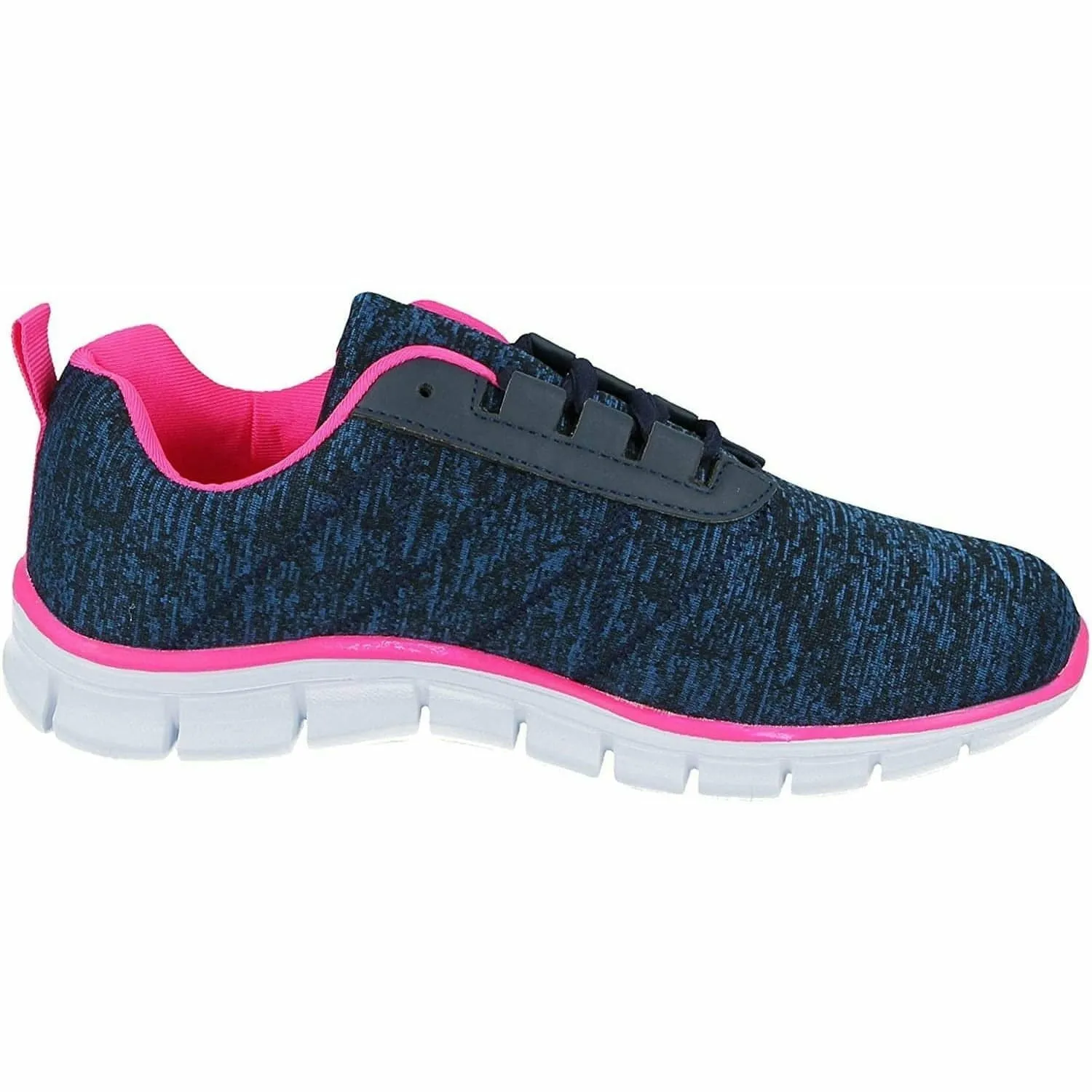 X Sport Memory Foam Womens Trainers - Navy