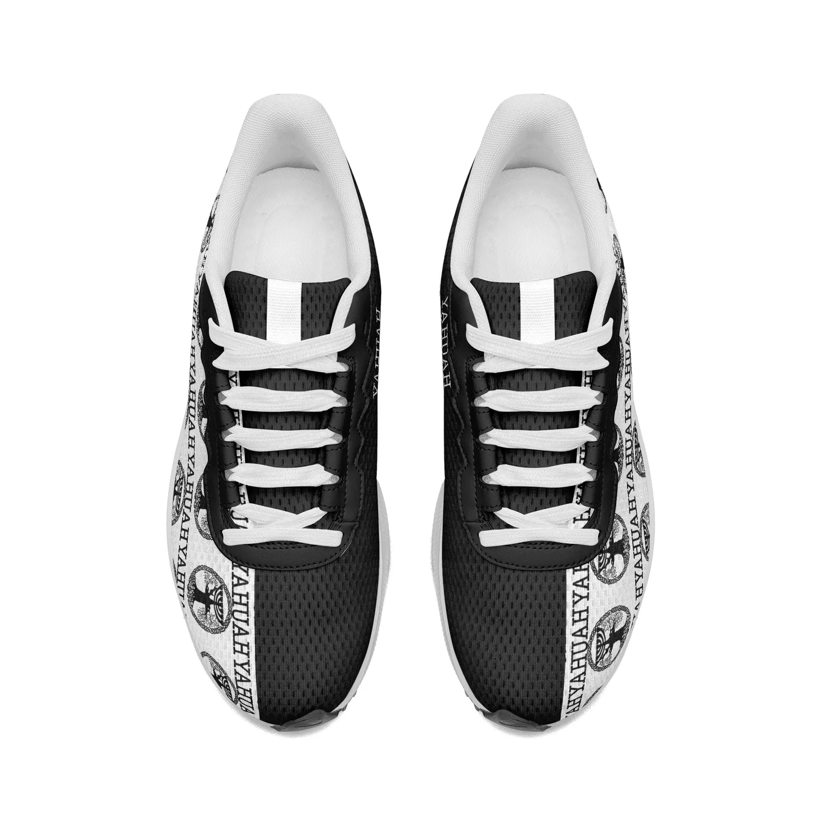 Yahuah-Tree of Life 02-06 Yin Yang Unisex Mesh Tech Performance Running Shoes