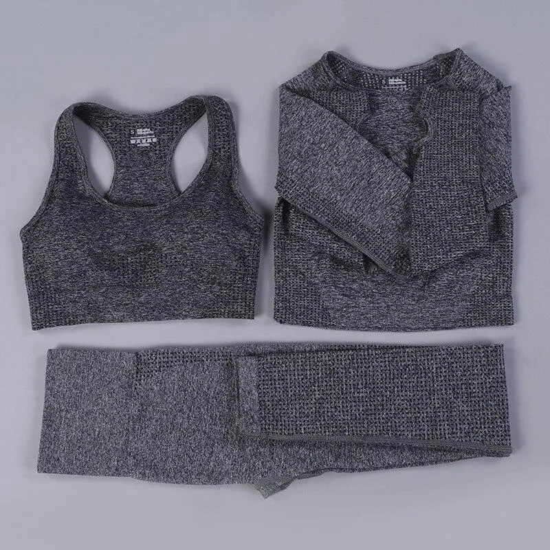 Yoga Set  Gym Sport Wear  Running  Outwork Clothing For Women