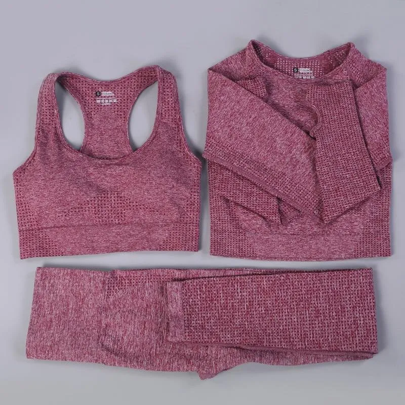 Yoga Set  Gym Sport Wear  Running  Outwork Clothing For Women