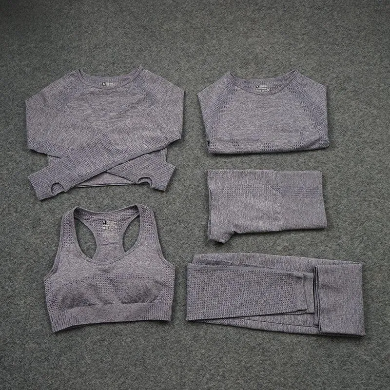 Yoga Set  Gym Sport Wear  Running  Outwork Clothing For Women