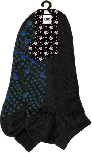 Yoga Socks Non Slip Exercise Socks - Black