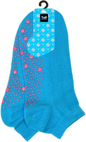 Yoga Socks Non Slip Exercise Socks - Blue